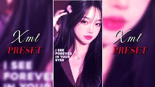 NEW XML ALIGHT MOTION || I SEE FOREVER IN YOUR EYES👀 😍@yaimaisback 