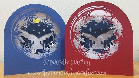 Snow Globe Noel card