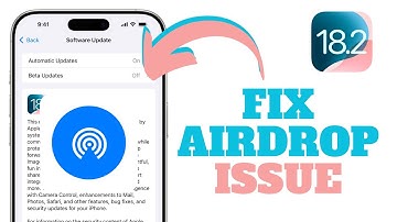 iOS 18.2 - How To Fix AirDrop Issue