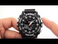 Review of Spy G-shock Full HD 1080p Night Vision Waterproof Watch with video demo