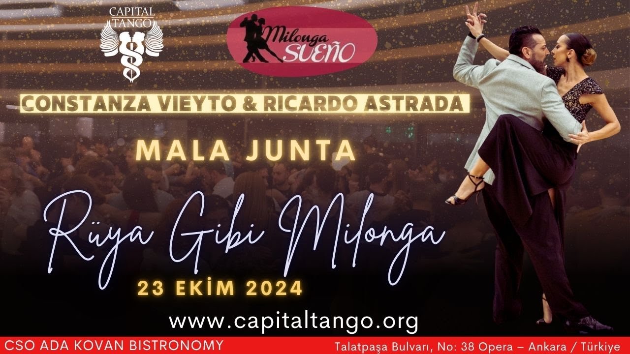 Constanza Vieyto & Ricardo Astrada 3-4 / Milonga Sueno / Mala Junta