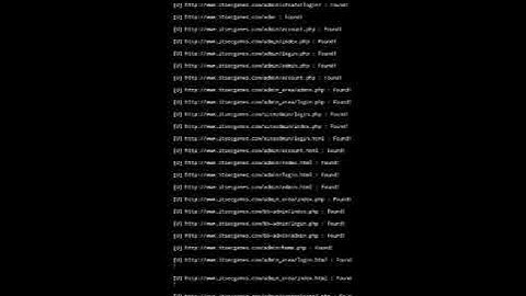 How to gather website information and how to find admin panel
