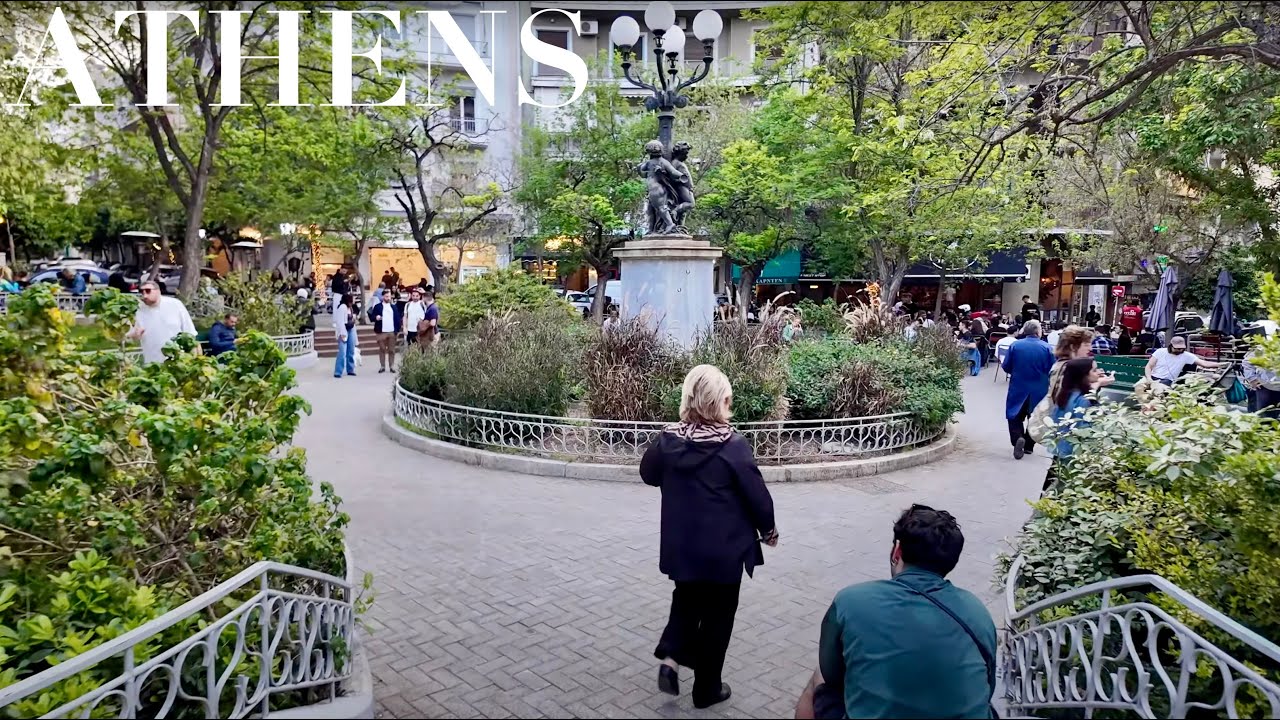 Athens Kypseli to Syntagma Walk | Spring 2025