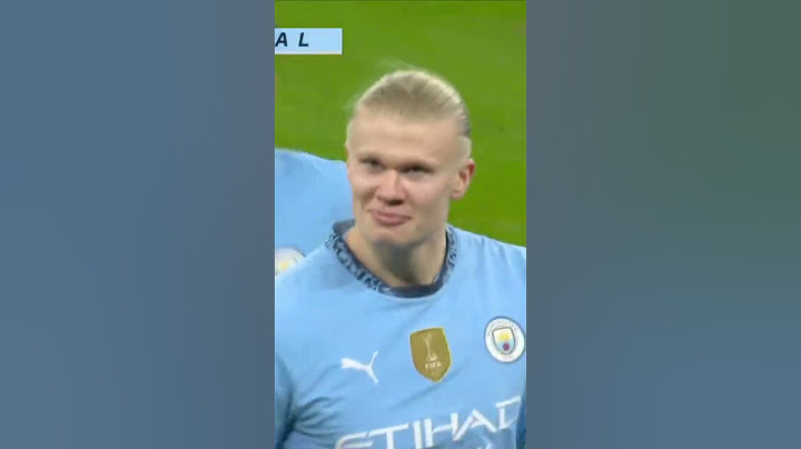 ERLING HAALAND LETS IT FLY FOR MAN CITY 🛫