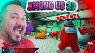 AMONGUS EKİBİ 2026! 3 BOYUTLU İMPOSTOR OLDUM! EKİPLE AMONG US 3D OYNUYORUZ