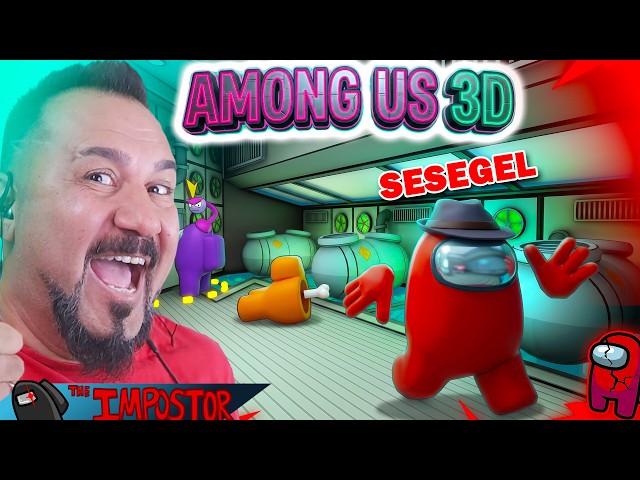 AMONGUS EKİBİ 2026! 3 BOYUTLU İMPOSTOR OLDUM! EKİPLE AMONG US 3D OYNUYORUZ