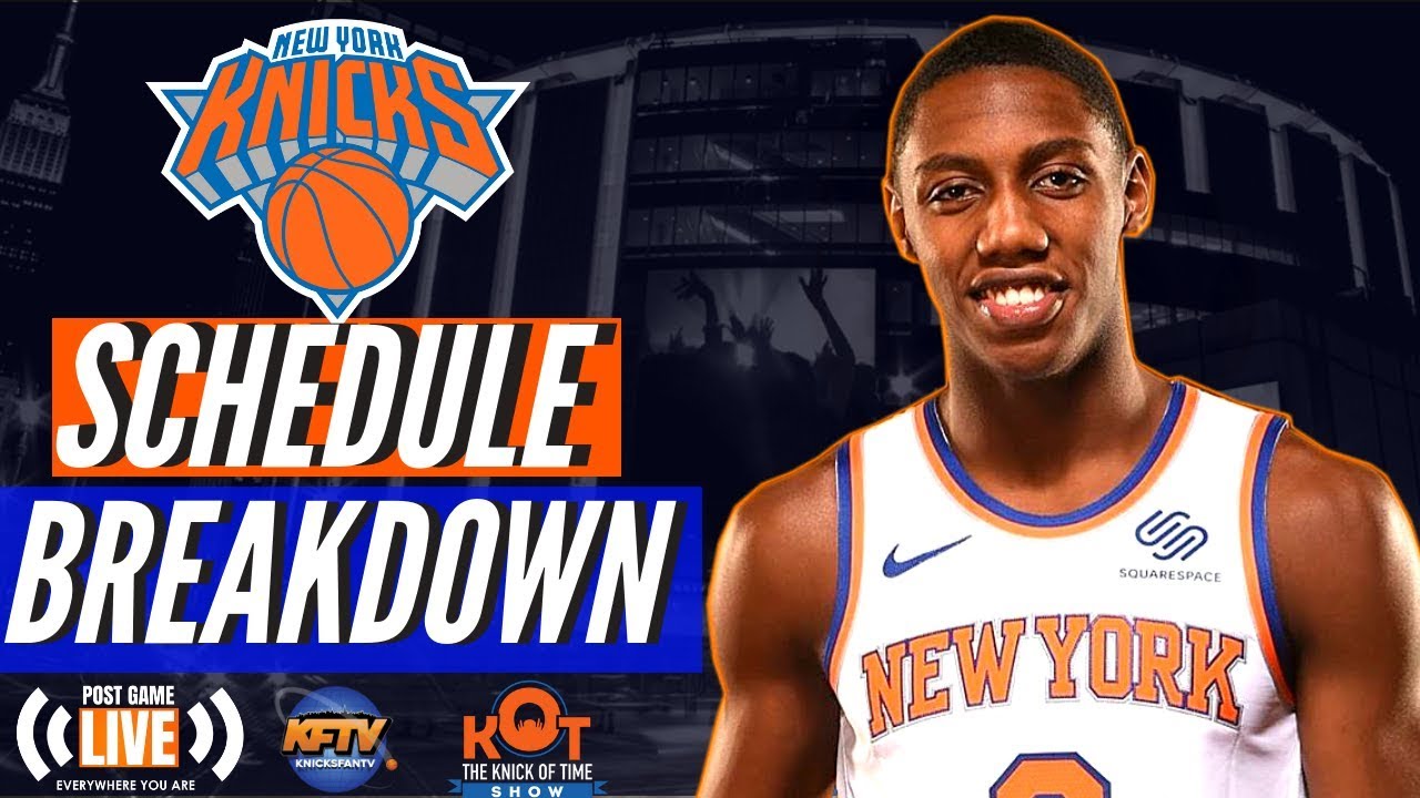 New York Knicks News Knicks 201920 Schedule REVEALED! Key Dates