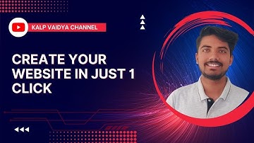 Day-126 || Create Your website in just 1 click || Mixo.io