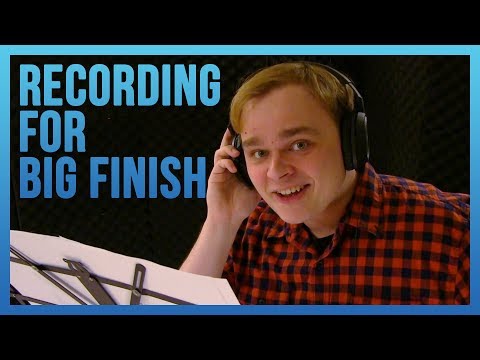 Recording for Big Finish