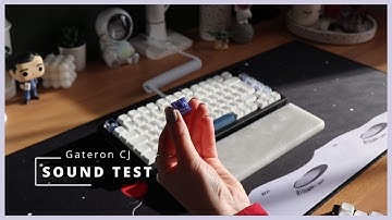 Gateron CJ switches typing test on a GMMK PRO │Get Switched