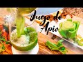 Jugó de Apio con la Licuadora 🌱 Fuego en La Cocina