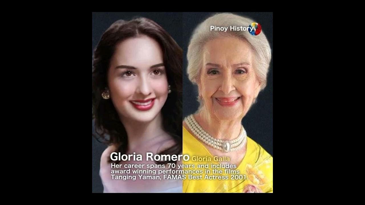 gloria romero at her verry young and old age... ❤️❤️❤️ - YouTube