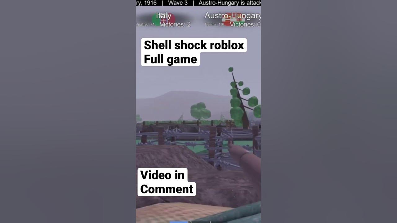 Shell shock roblox full game #roblox #shellshock #ww1 - YouTube