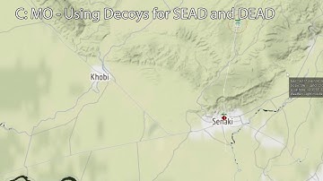 C: MO - Using decoys for SEAD and DEAD