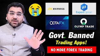 Trading apps banned | No more forex trading |  IQ OPTION, XM , EXNESS, EXPERT OPTION & OCTAFX screenshot 4