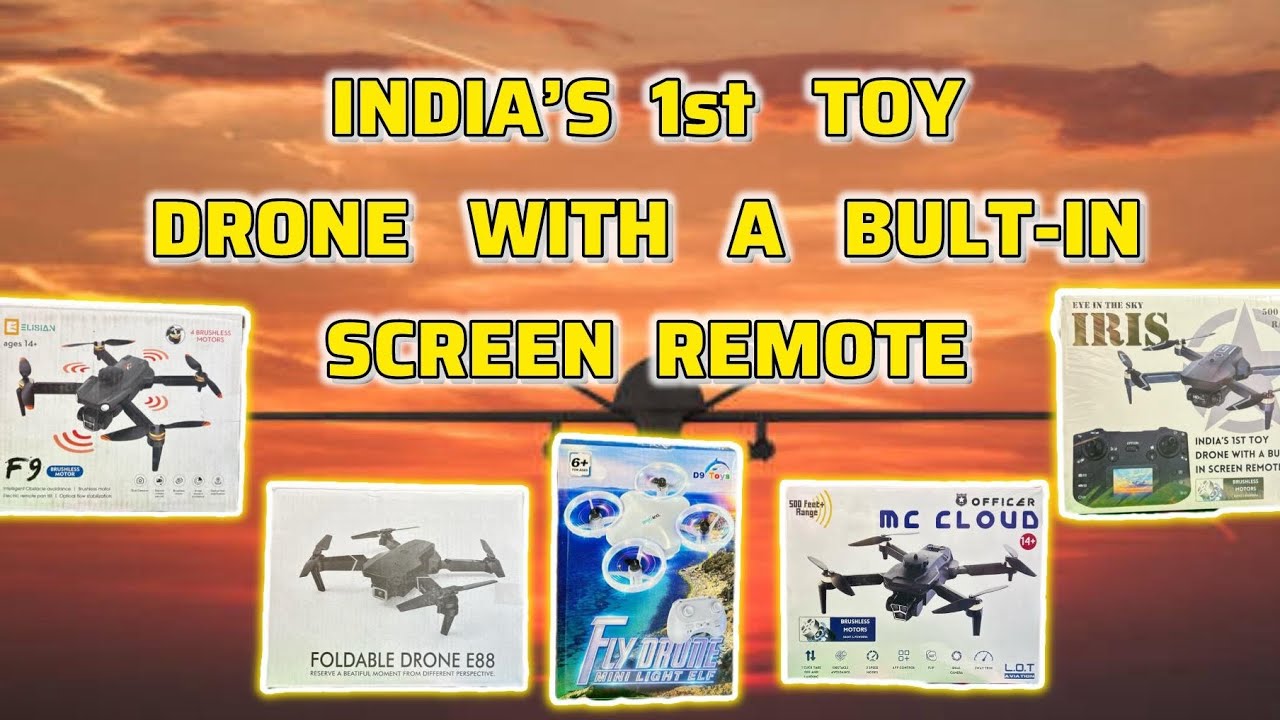 All type of drones are available. starting price 1499/-  to  8199/- contact number  9349483022