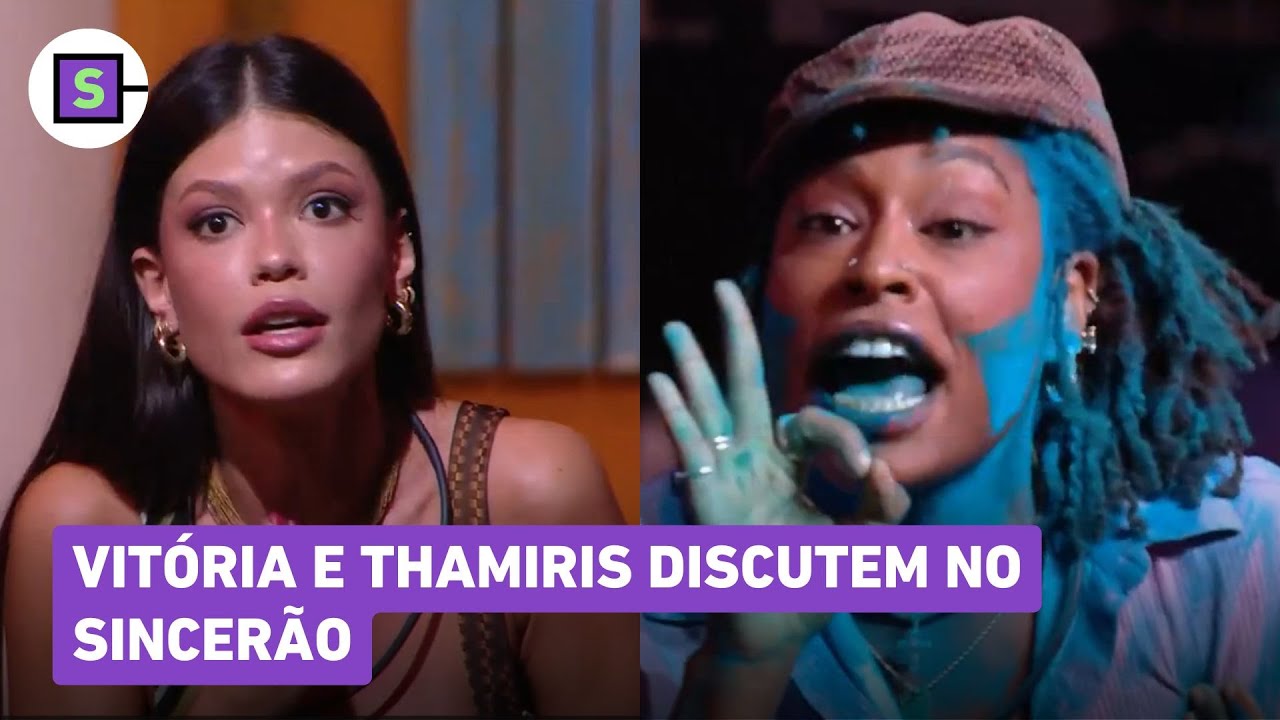 BBB 25: A TRETA CONTINUA! Thamiris e Vitória DISCUTIRAM no intervalo da dinâmica do Sincerão; veja