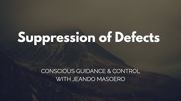 CGC #96: Suppression of Defects – Initial Alexander Technique