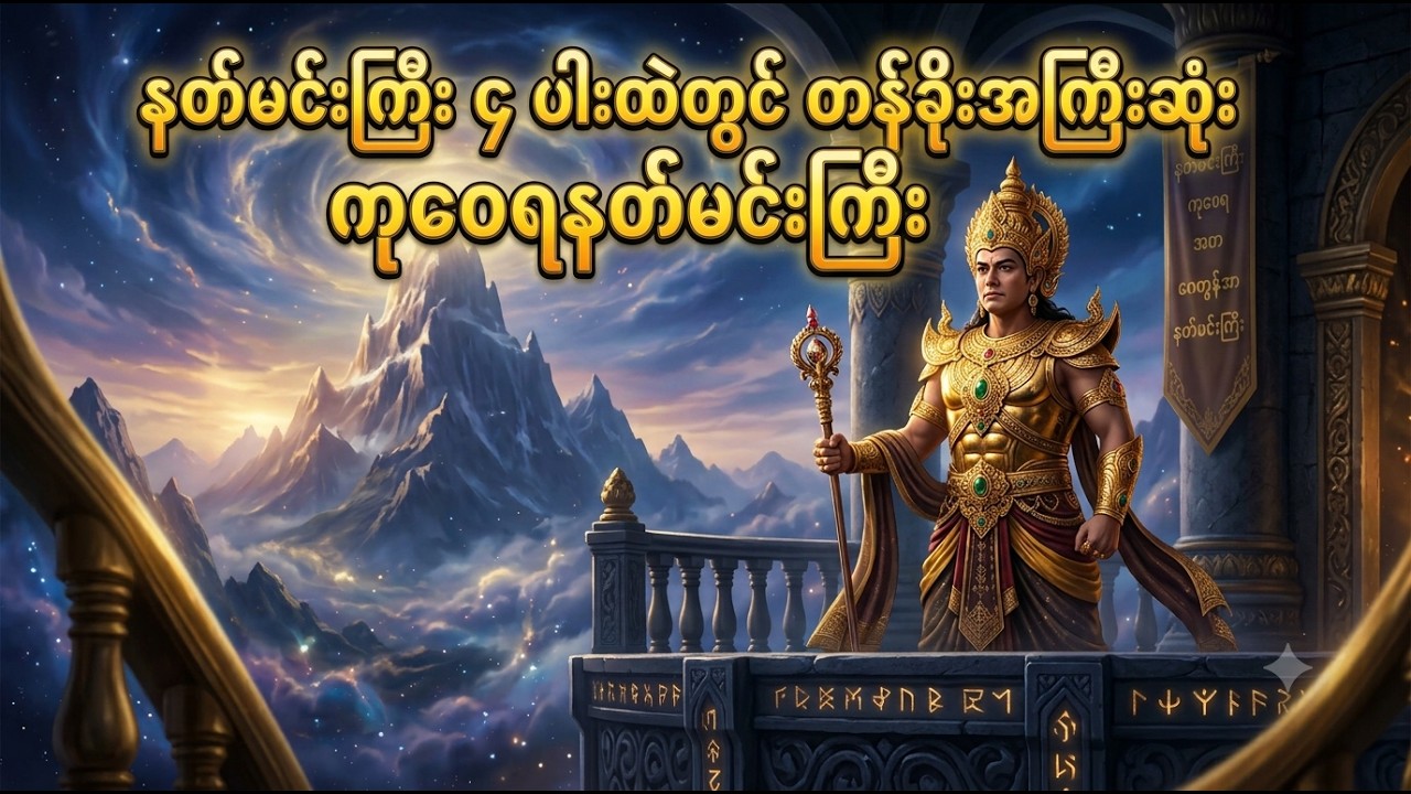 ကုဝေရနတ်မင်းကြီး#BurmeseMythology #GhostStory#3DAnimation #VeoAI #Ai movie#ကုဝေရနတ်မင်းကြီး