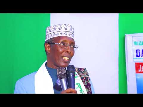 Sheikhayna Sheikh Muxammad Sharif Siraj Barre Jalaludiin Iyo Xafladda Mowlidka Xabiibka