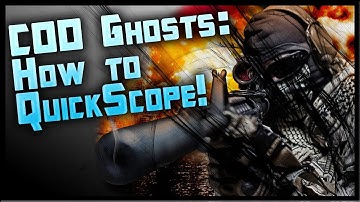 How to Quickscope in Call of Duty Ghosts: COD Ghosts Quickscoping Tutorial and Livestream by Ohaple