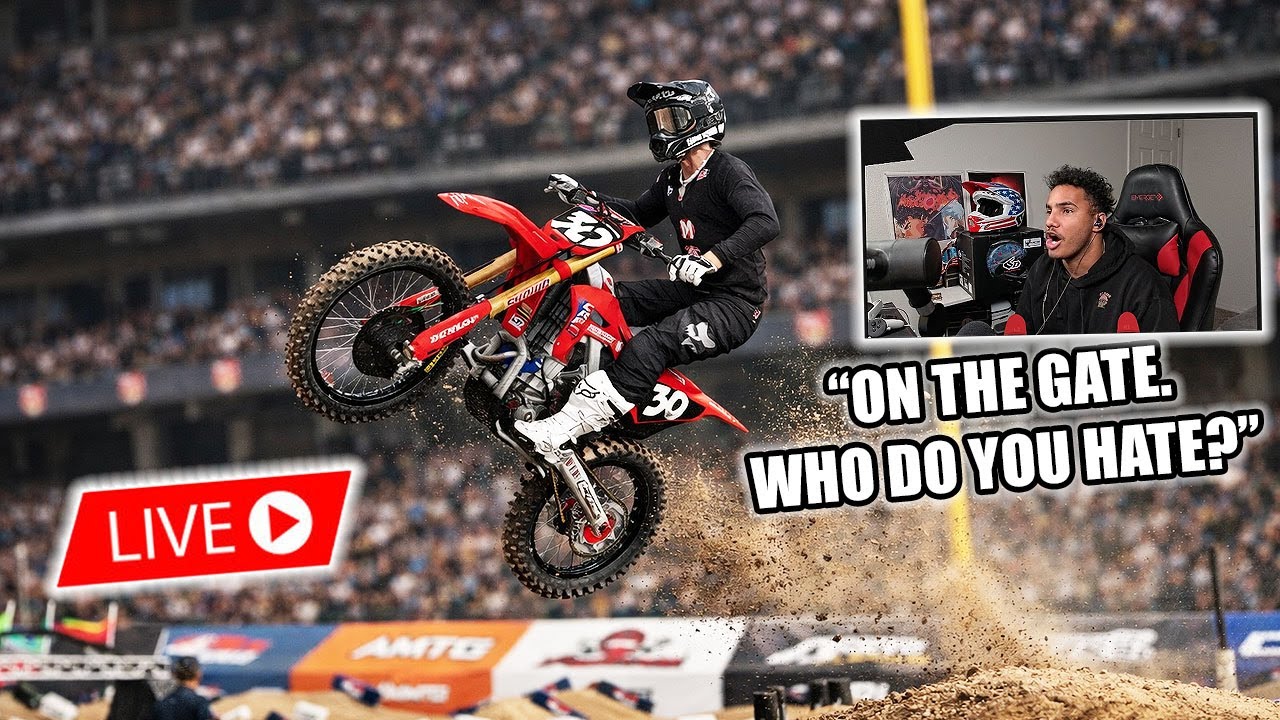 🔴 LIVE – Racing 2026 Houston Supercross W/ Viewers in MX BIKES!