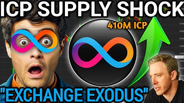 ICP Token Supply CRASHES 9% - Why Smart Money Is Accumulating NOW!🚀