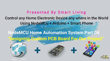 NodeMCU Home Automation System Part 04   Custom PCB Design with EASY EDA