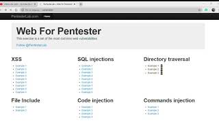 PentesterLab Parte 1 SQL Injection