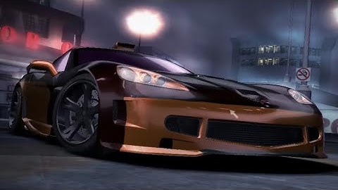 nfs carbon - 2005 Chevrolet Corvette C6 Tuning and Racing MOD GAMEPLAY