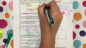 5.4 Direct Variation (Part 1)