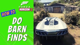 Forza Horizon 5 How to do Barn Finds