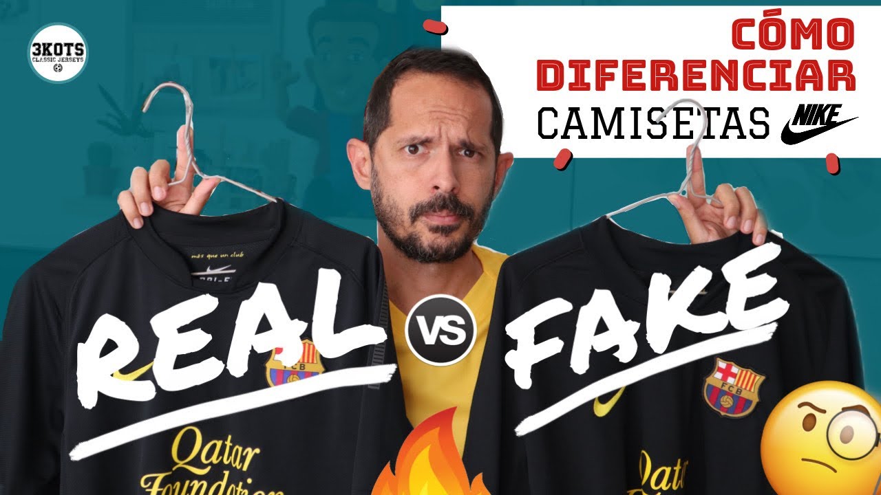 😲 Cómo Diferenciar Camisetas de Fútbol NIKE ORIGINALES vs REPLICAS 🏴‍☠️ Fakes / Copias / Piratas -