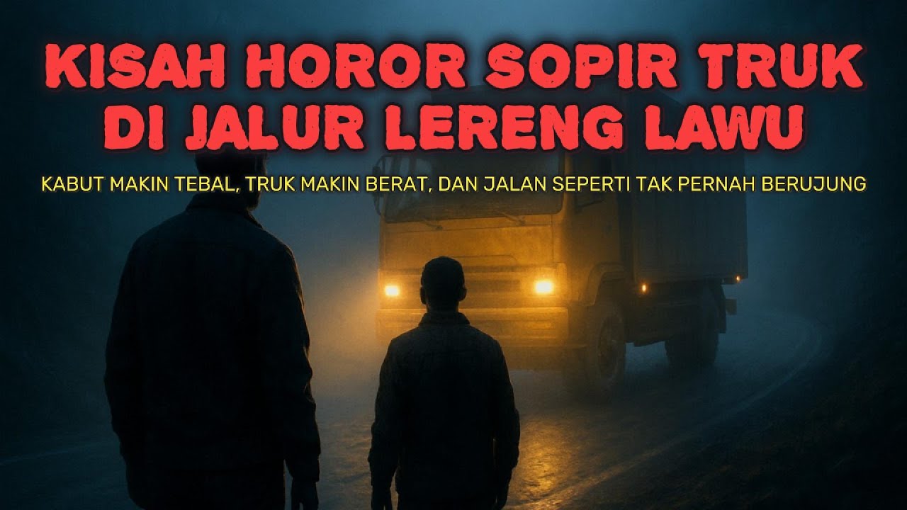 Kisah Horor Sopir Truk di Jalur Lereng Lawu - Cerita Horor #horror #storytelling#misteri#ceritahoror