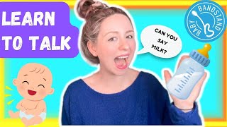 Baby Learning First Words SONG Baby Challenge Song Songs Speech for Babies