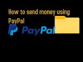 How to send money using PayPal