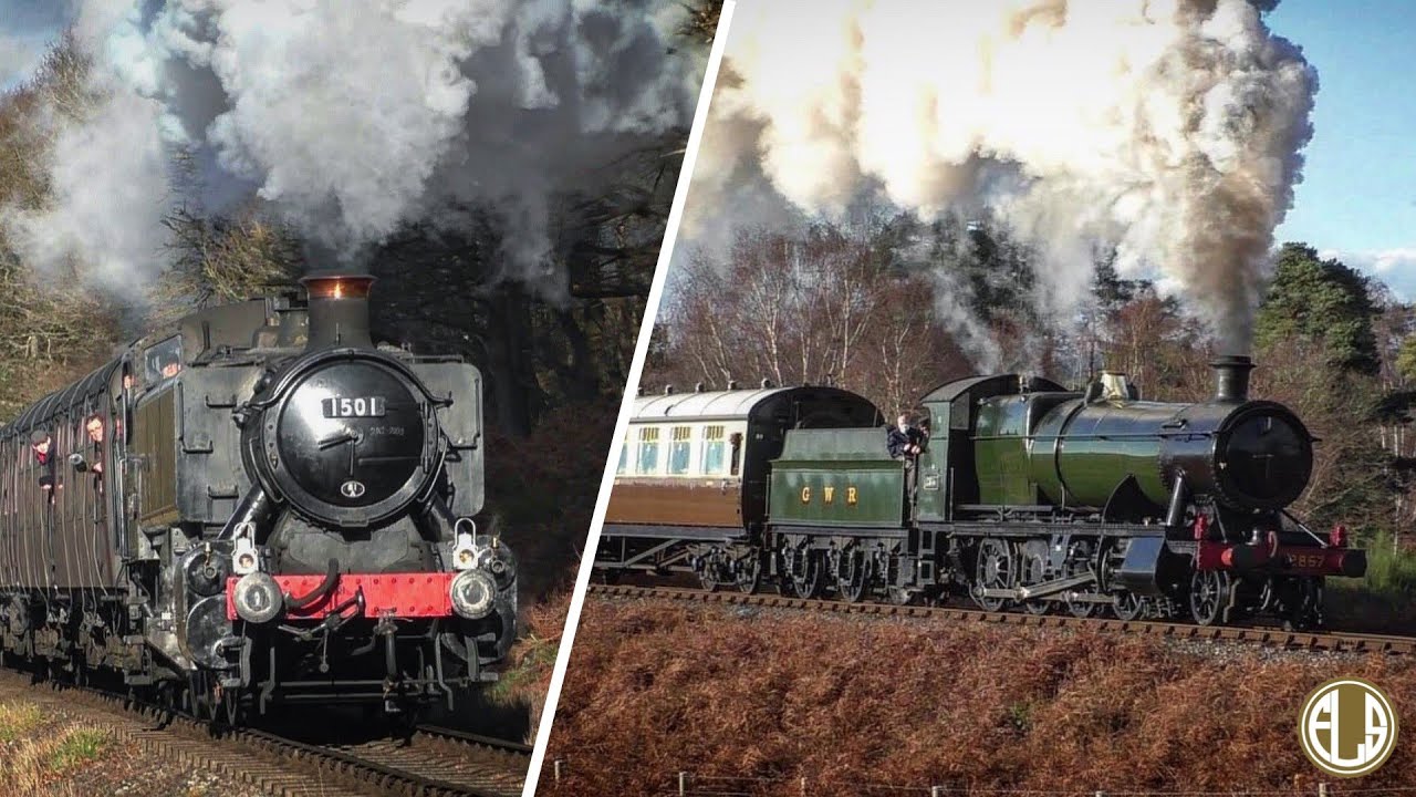 2857 & 1501 Finale | 'Severn Valley Railway' January 2nd 2023