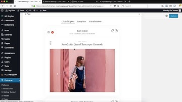 Flothemes :: Leon - Blog / Gallery Settings
