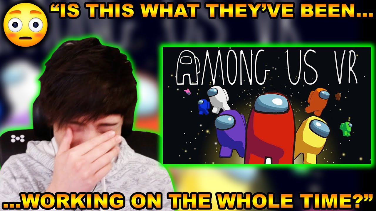 "AMONG US VR!?" Sykkuno's AMONG US VR TRAILER REACTION! Sykkuno REACTS TO UPCOMING GAMES IN 2022!