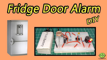 Fridge Door Alarm Circuit | 555 timer projects | Electronics Projects