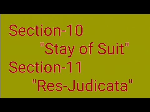 Res- Judicata &