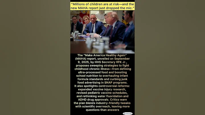 “RFK Jr.’s MAHA Report: Bold Health Reforms or Controversial Overreach?” #breakingnews #news #usa 