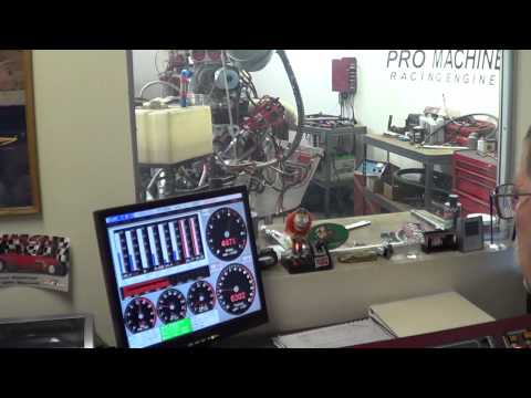 FlatCad Racing - 1940 Cadillac V8 - Dyno Run of 653 Horsepower on Alky and Nitromethane