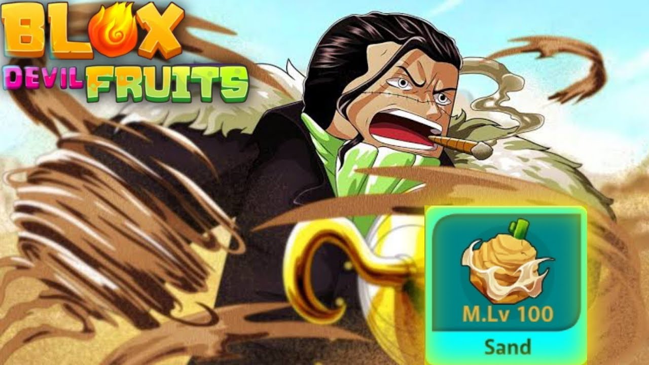 New Game‼️Review Skills or Moveset Devil Fruit Logia Model Sand Blox Devil Fruit YouTube