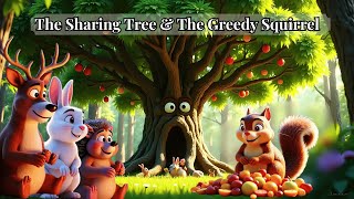 Detalles 🌳The Sharing Tree and the Greedy Squirrel🌳Bedtime Stories for Kids | Storytime #shortstoriesforkids Actualización