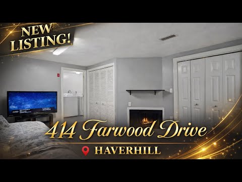 414 Farwood Drive, Haverhill, MA home video tour