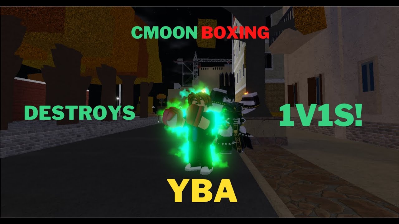 [YBA] Cmoon Boxing SHIFTS THE GRAVITY Of 1v1s! - YouTube