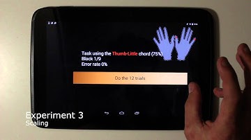 The Performance and Preference of Different Fingers and Chords (CHI 2016)