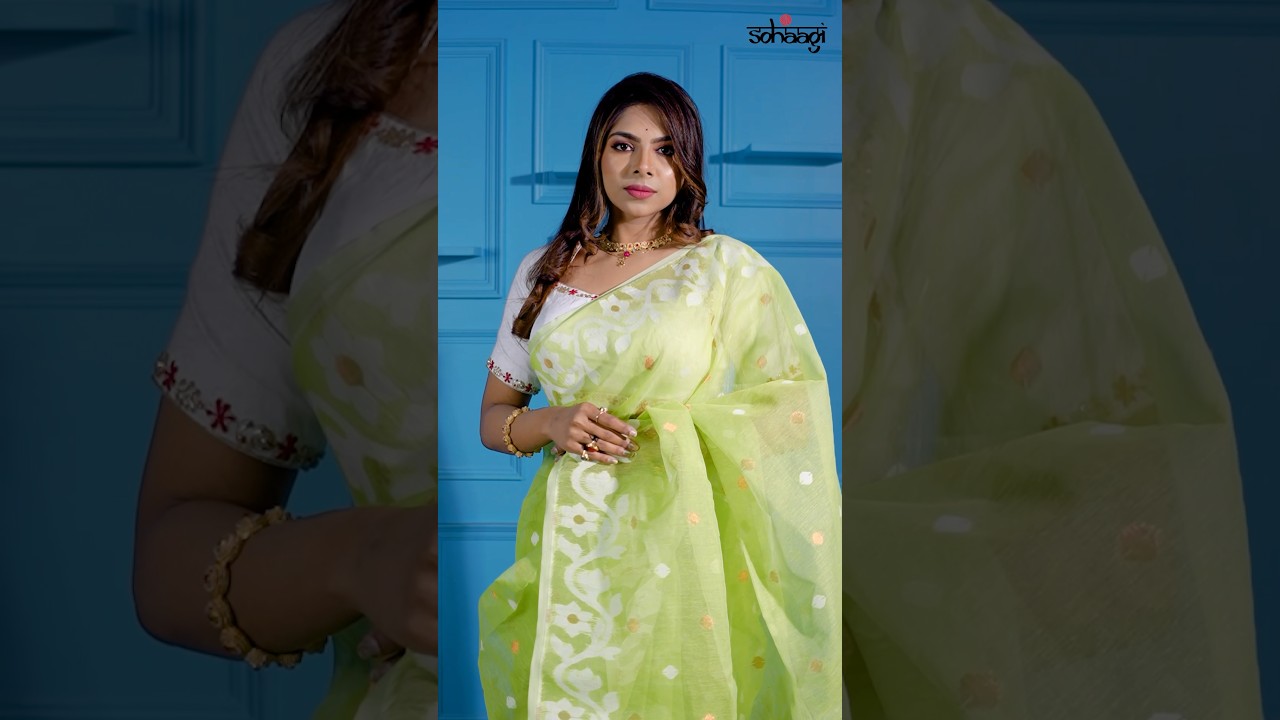 Soft Dhakai Jamdani Saree 