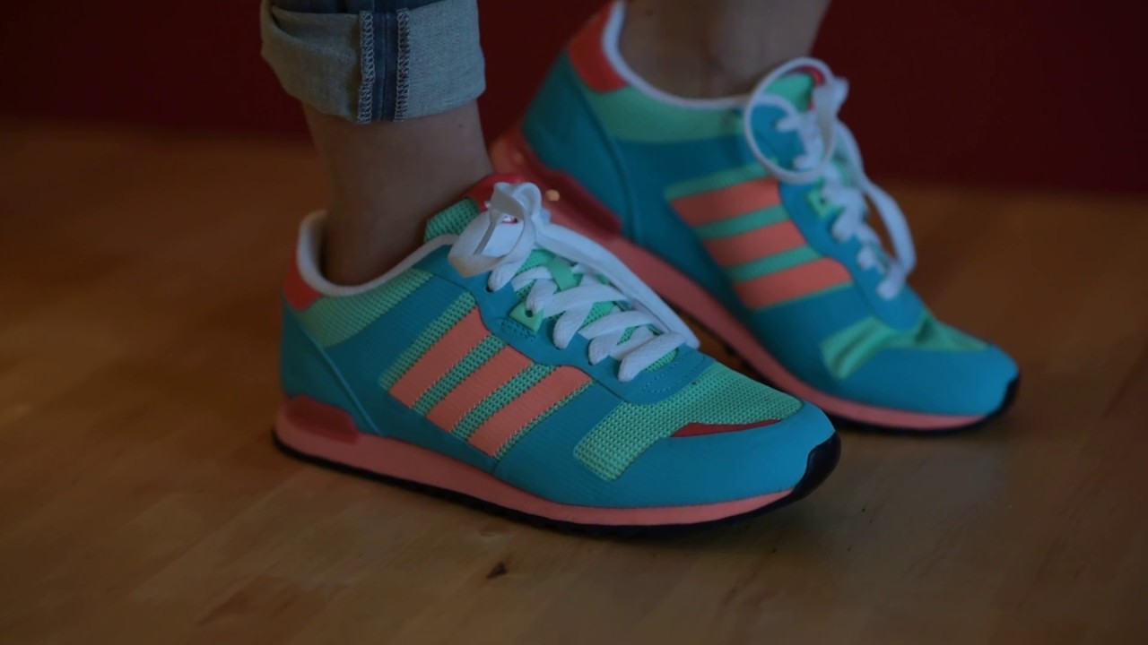 turnschuhe kinder Adidas ZX 700 - K Sneaker Review - Pastell Kids & Teenie - Turnschuh im Retro-Style Herzogenaurach